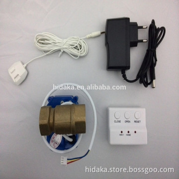 water leak detector equipment with shut-off valve to water saver